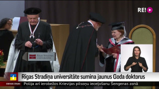 Rīgas Stradiņa universitāte sumina jaunus Goda doktorus