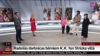 Radošās darbnīcas bērniem K.K. fon Stricka villā