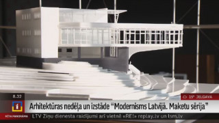 Arhitektūras nedēļa un izstāde "Modernisms Latvijā. Maketu sērija"