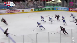 Pasaules hokeja čempionāta spēles Kanāda - Slovākija epizodes
