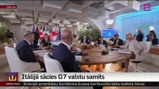 Itālijā sācies G7 valstu samits