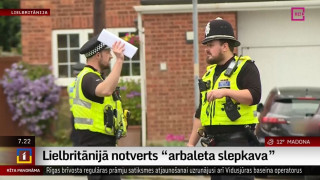 Lielbritānijā notverts "arbaleta slepkava"