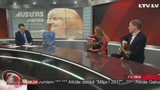 Intervija ar Arni Miltiņu un  Laini Ligere-Stengrēvica