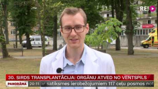 30. sirds transplantācija: orgānu atved no Ventspils