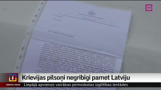 Krievijas pilsoņi negribīgi pamet Latviju