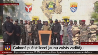 Gabonā pučisti ieceļ jaunu valsts vadītāju