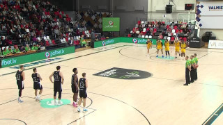 Latvijas - Igaunijas basketbola līgas spēle ""Valmiera Glass/ViA" - BK "Ventspils"