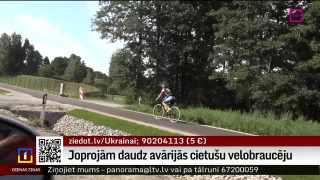 Joprojām daudz avārijās cietušu velobraucēju