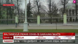 Baltkrievijā pieaug Covid-19 gadījumu skaits