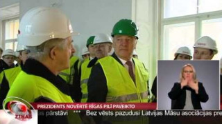 Prezidents novērtē Rīgas pilī paveikto