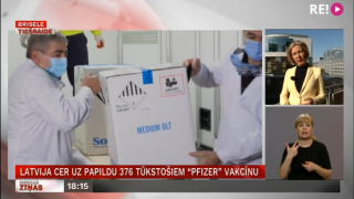 Latvija cer uz papildu 376 tūkstošiem "Pfizer" vakcīnu