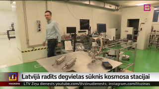Latvijā radīts degvielas sūknis kosmosa stacijai