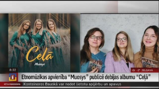 Etnomūzikas apvienība "Muosys" publicē debijas albumu "Ceļā"