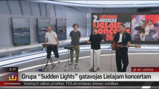 Grupa "Sudden Lights" gatavojas Lielajam koncertam