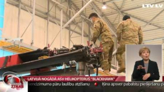 Latvijā nogādā ASV helikopterus «Blackhawk»