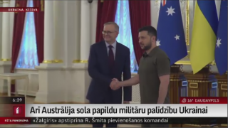 Arī Austrālija sola papildu militāru palīdzību Ukrainai