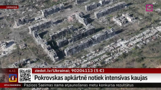 Pokrovskas apkārtnē notiek intensīvas kaujas