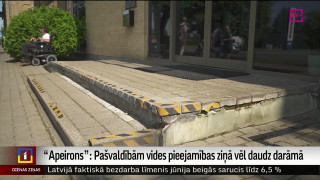 "Apeirons": Pašvaldībām vides pieejamības ziņā vēl daudz darāmā