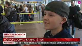 Rūdolfs dodas rehabilitēties