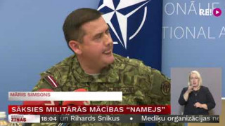 Sāksies militārās mācības "Namejs"