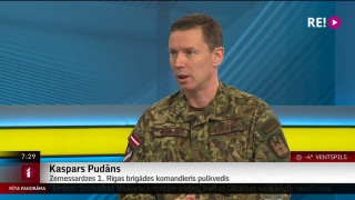 Intervija ar Zemessardzes 1. Rīgas brigādes komandieri pulkvedi Kasparu Pudānu