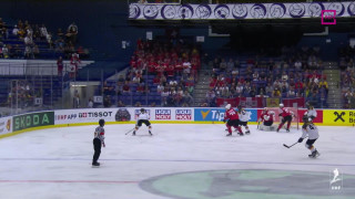 Pasaules hokeja čempionāta spēle Šveice - Vācija 1:0
