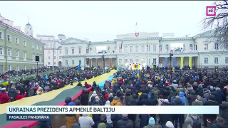 Ukrainas prezidents apmeklē Baltiju