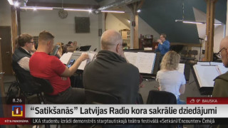 "Satikšanās" Latvijas Radio kora sakrālie dziedājumi
