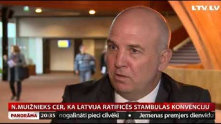 N.Muižnieks cer, ka Latvija ratificēs Stambulas konvenciju
