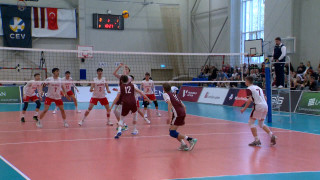 CEV U18 Eiropas čempionāta kvalifikācijas 2. kārtas spēlē Turcija sakauj Latvijas volejbolistus