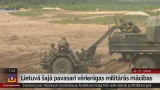 Lietuvā šajā pavasarī vērienīgas militārās mācības