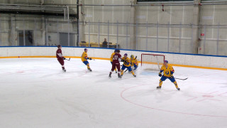 Latvijas hokeja klubu izlases pārbaudes spēle pret Ukrainas izlasi