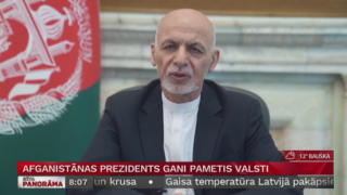 Afganistānas prezidents Gani pametis valsti