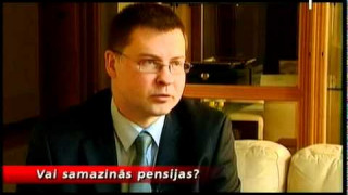 Dombrovskis: diskusijai par pensijām jābūt