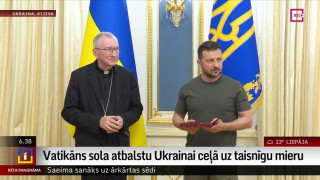 Vatikāns sola atbalstu Ukrainai ceļā uz taisnīgu mieru