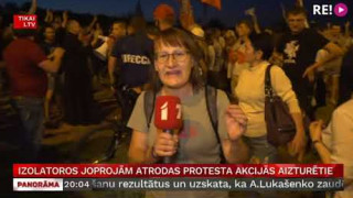 Izolatoros joprojām atrodas protesta akcijās aizturētie