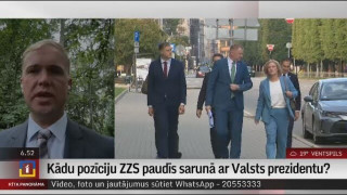 Intervija ar Saeimas deputātu Viktoru Valaini (ZZS)