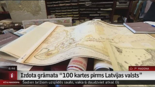 Izdota grāmata "100 kartes pirms Latvijas valsts"