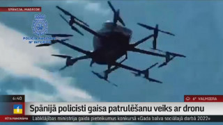 Spānijā policisti gaisa patrulēšanu veiks ar dronu