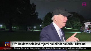 Džo Baidens sola ievērojami palielināt palīdzību Ukrainai