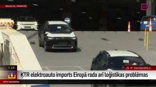 Elektroauto imports no ĶTR Eiropā rada arī loģistikas problēmas