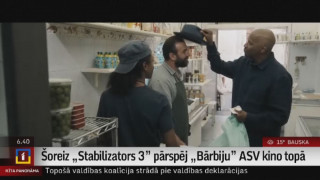 "Stabilizators 3" pārspēj "Bārbiju" ASV kino topā