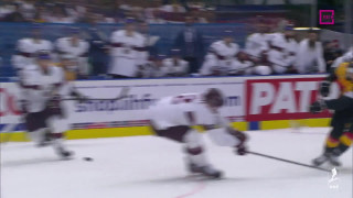 Pasaules hokeja čempionāta spēle Vācija - Latvija 1:0