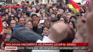 Moldovas prezidenta vēlēšanās uzvar M. Sandu