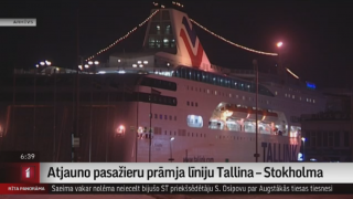 Atjauno pasažieru prāmja līniju Tallina – Stokholma