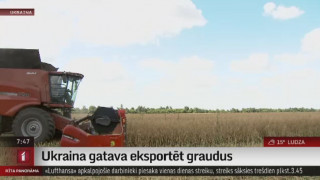 Ukraina gatava eksportēt  graudus