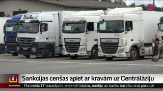 Sankcijas cenšas apiet ar kravām uz Centrālāziju