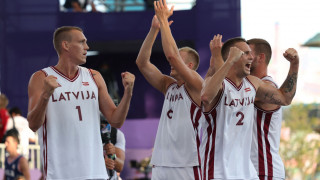 2024. gada Parīzes Olimpiskās spēles. 3x3 basketbols. Latvija - Serbija