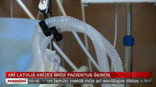 Arī Latvijā krīzes brīdī pacientus šķiros