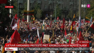 Lietuvā vardarbīgi protestē pret ierobežojumiem nepotētajiem